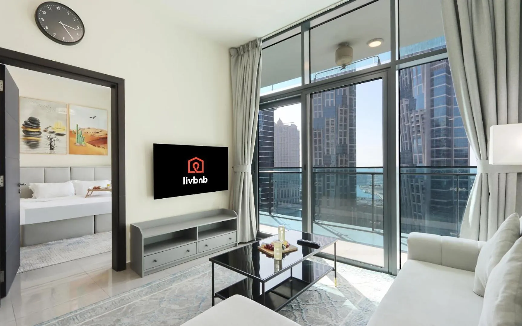 Livbnb Suites - Modern 1 Bed In Merano Tower Dubai